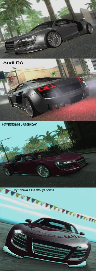 Audi R8 5.2 FSI custom